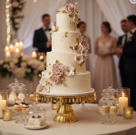 🍰✨ Base Para Postres Tipo Pedestal Dorada – Elegancia Para Tus Celebraciones ✨🍰 - Image 5