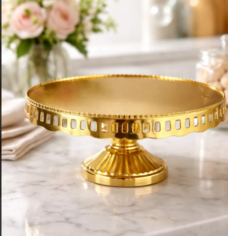 🍰✨ Base Para Postres Tipo Pedestal Dorada – Elegancia Para Tus Celebraciones ✨🍰 - Image 3