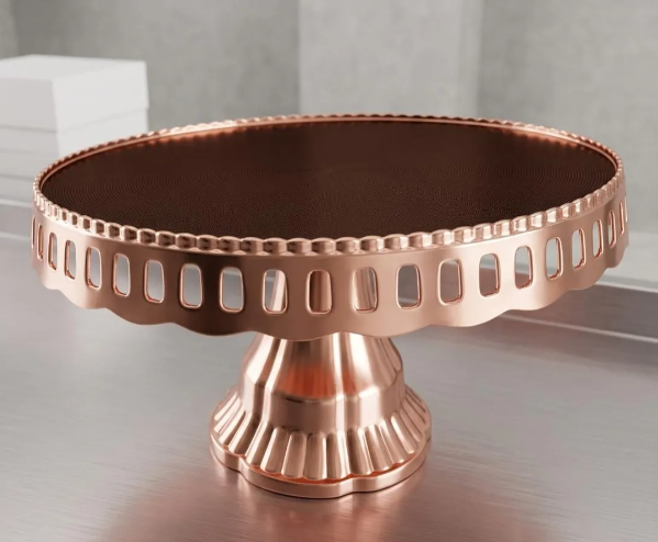 🍰✨ Base Para Postres Tipo Pedestal Oro Rosa – Elegancia Para Tus Celebraciones ✨🍰 - Image 5