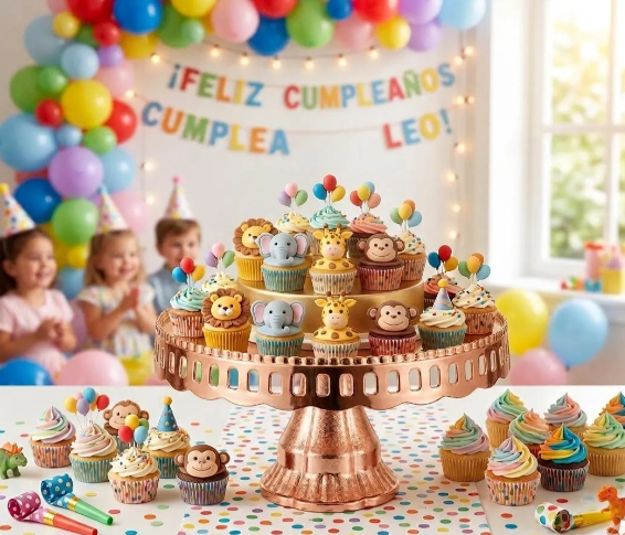 🍰✨ Base Para Postres Tipo Pedestal Oro Rosa – Elegancia Para Tus Celebraciones ✨🍰 - Image 4