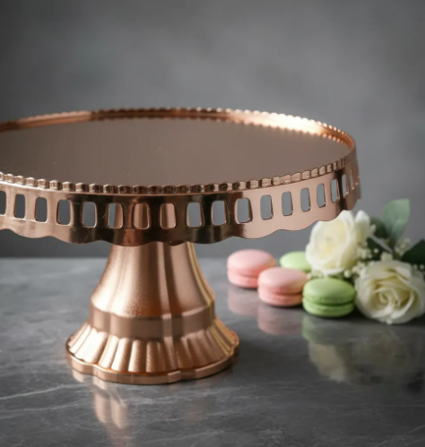 🍰✨ Base Para Postres Tipo Pedestal Oro Rosa – Elegancia Para Tus Celebraciones ✨🍰 - Image 3