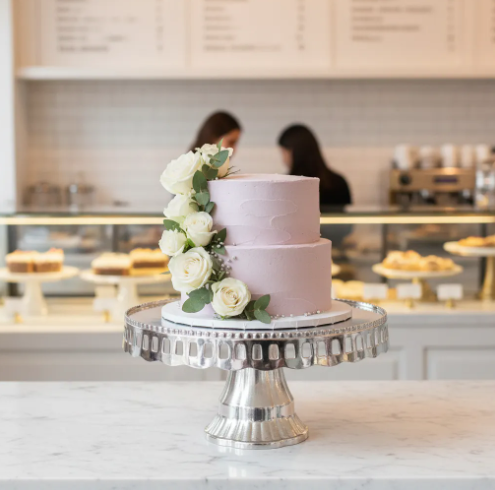🍰✨ Base Para Postres Tipo Pedestal Plateada – Elegancia Para Tus Celebraciones ✨🍰 - Image 7