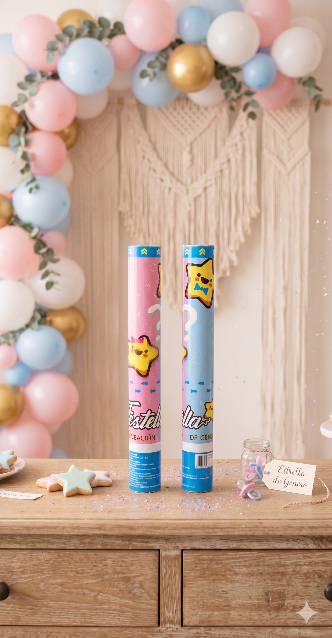 💙💖🎉 Polvo Revelación De Género X2 Azul Y Rosa 👶✨ - Image 6