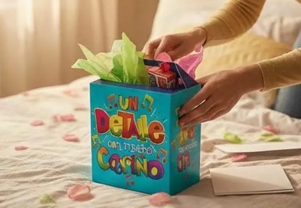 🎁✨ Caja Regalo Maletín Grande Ideal Para Detalles Especiales Azul👜💝 - Image 3