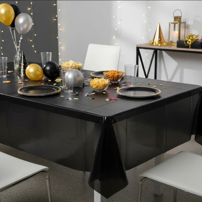 ✨🎉 Mantel Espejo Para Fiestas y Ocasiones Especiales Negro💍🎂 - Image 3