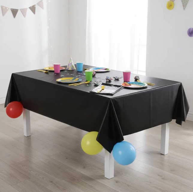 ✨🎉 Mantel Espejo Para Fiestas y Ocasiones Especiales Negro💍🎂 - Image 5