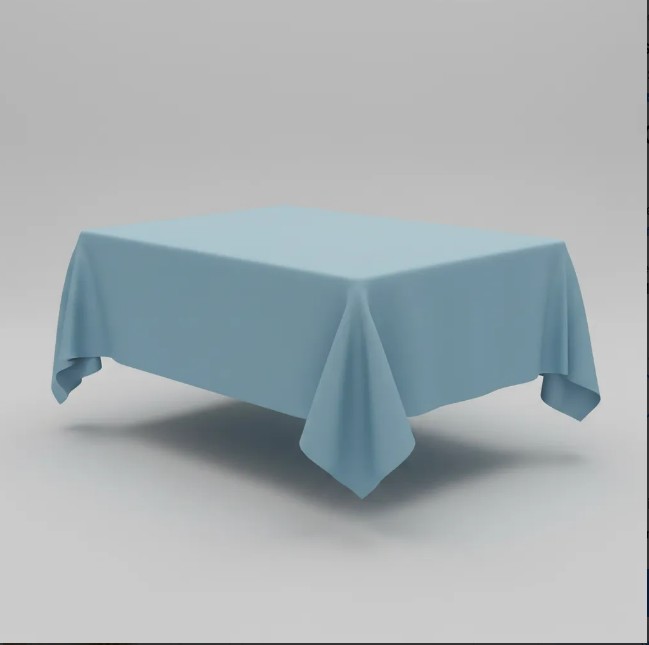 ✨🎉 Mantel Espejo Para Fiestas y Ocasiones Especiales Azul Claro💍🎂 - Image 2