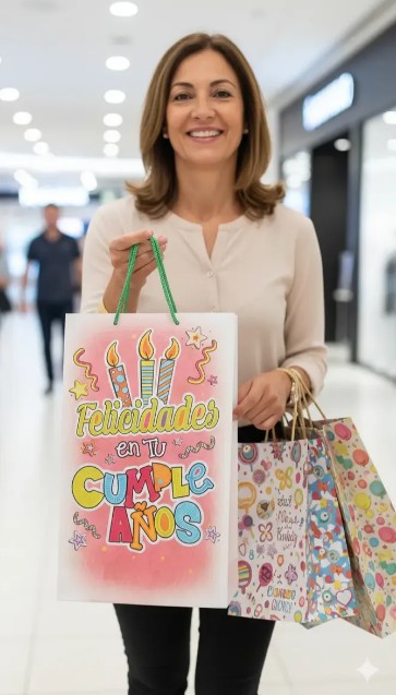 🎁✨ Bolsitas Decoradas Para Regalo Pack x6 Surtidas 🛍️💝 - Image 5
