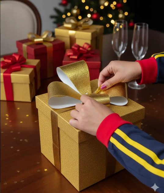🎁✨ Caja Para Detalles Especiales Con Diseño Elegante Dorado💝🎀 - Image 5
