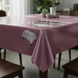 ✨🎉 Mantel Espejo Para Fiestas y Ocasiones Especiales Rosa Oscuro💍🎂