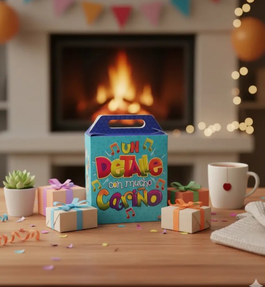 🎁✨ Caja Regalo Maletín Grande Ideal Para Detalles Especiales Azul👜💝 - Image 2