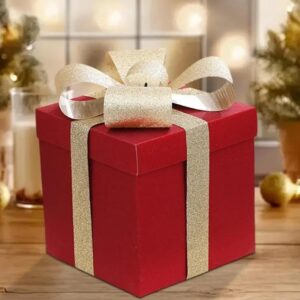 🎁✨ Caja Para Detalles Especiales Con Diseño Elegante Roja💝🎀