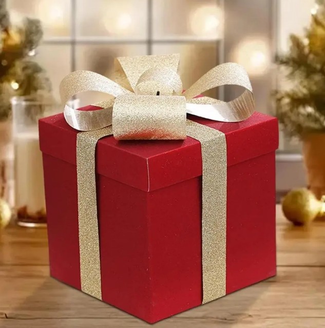 🎁✨ Caja Para Detalles Especiales Con Diseño Elegante Roja💝🎀
