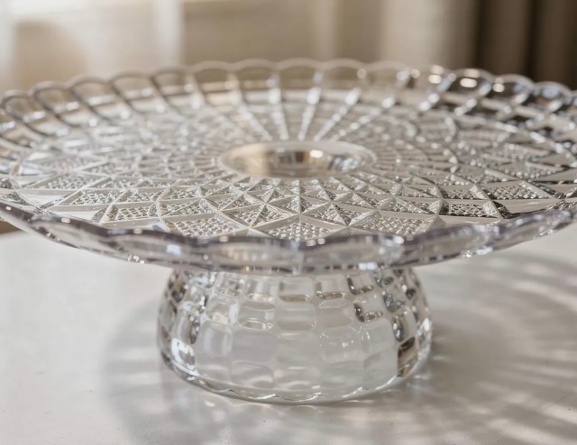 🎂✨ Base Porta Torta Con Pedestal Para Postres Decorativa Cristal 🍰💖 - Image 5