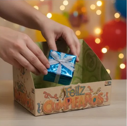 🎁✨ Caja De Regalo Tipo Ancheta Mediana Pack x6 💝📦 - Image 3