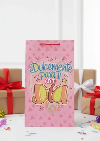 🎁✨ Bolsas De Regalo Grandes Pack x6 Diseños Surtidos 🛍️💝