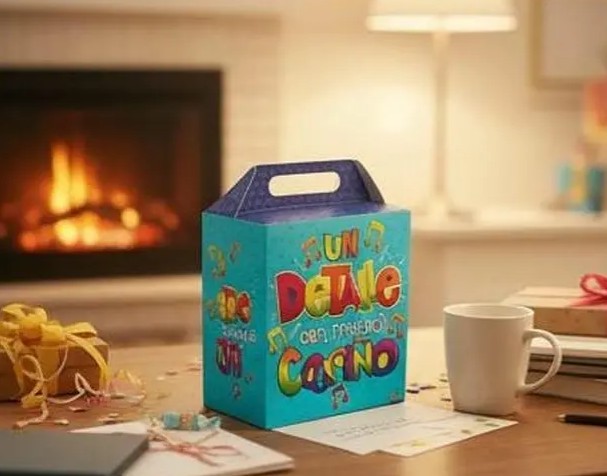 🎁✨ Caja Regalo Maletín Grande Ideal Para Detalles Especiales Azul👜💝