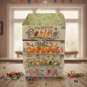 🎁✨ Caja De Regalo Tipo Ancheta Mediana Pack x6 💝📦