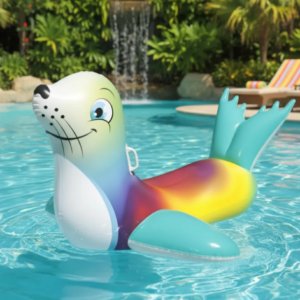 🦭💦 Flotador Inflable Foca Bestway 157 cm 🌊☀️