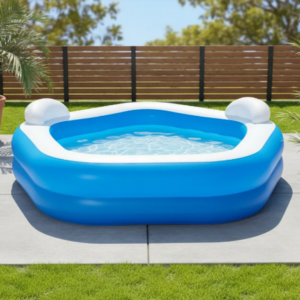 🏊‍♂️💦 Piscina Inflable Familiar Pentágono Bestway 575 Litros 🌞