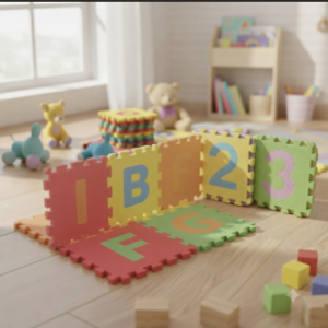 🧩🌈 Tapete Foami Infantil X10 Fichas Encastrables 👶✨