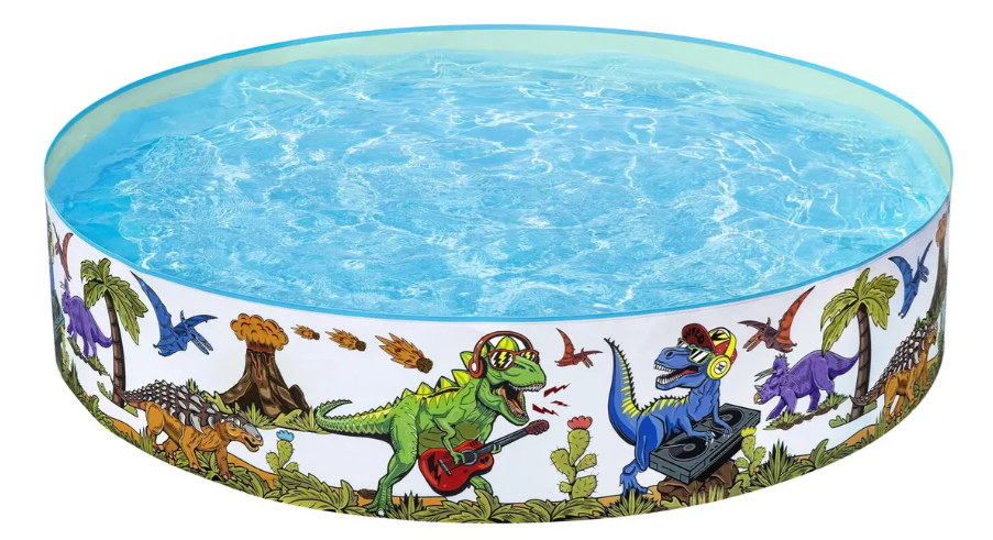 🦕💦 Piscina Rígida Bestway Alberca Infantil Dinosaurios 183 x 38 cm 🌞 - Image 9