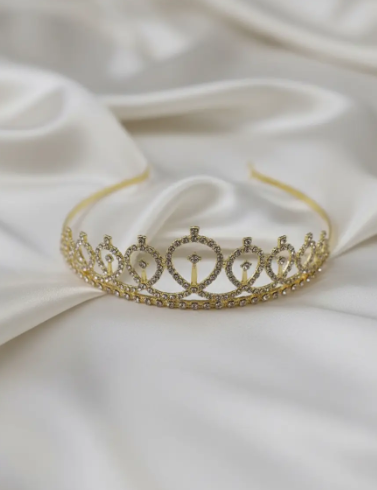 👰✨ Corona Tiara y Banda Bride To Be Para Despedida De Soltera Dorado💍🎉 - Image 8