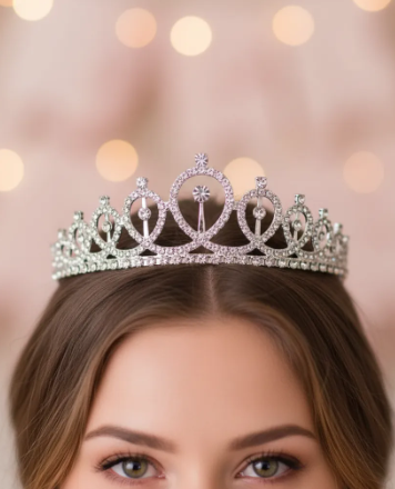 👰✨ Corona Tiara y Banda Bride To Be Para Despedida De Soltera Plateado💍🎉 - Image 6