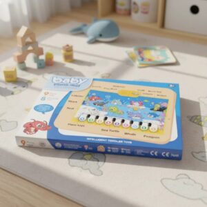 🎹🌊 Tapete Piano Musical Infantil Mundo Marino 🐳🐠