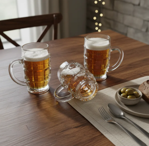 🍻Jarra Cervecera de Cristal Resistente | Ideal para Cerveza x24🍻 - Image 8