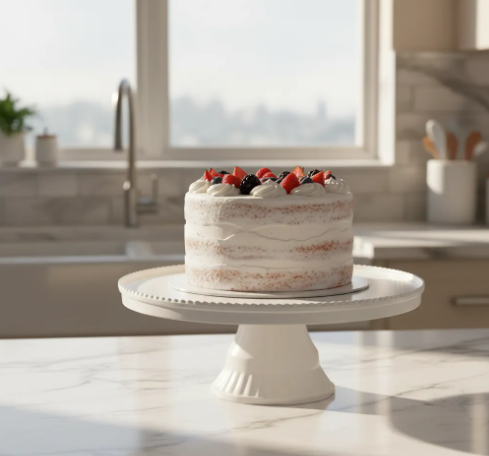 🍰✨ Base Decorativa Para Torta Con Pedestal Y Borde Perlado ✨ - Image 8