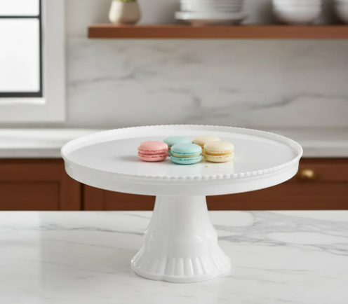 🍰✨ Base Decorativa Para Torta Con Pedestal Y Borde Perlado ✨ - Image 4