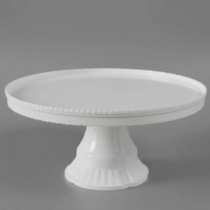 🍰✨ Base Decorativa Para Torta Con Pedestal Y Borde Perlado ✨