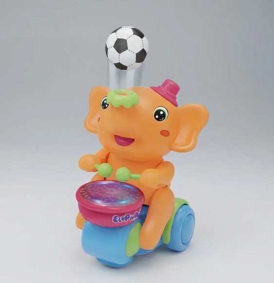 🐘🎵 JUGUETE MUSICAL ELEFANTE CON PELOTAS 🎈✨