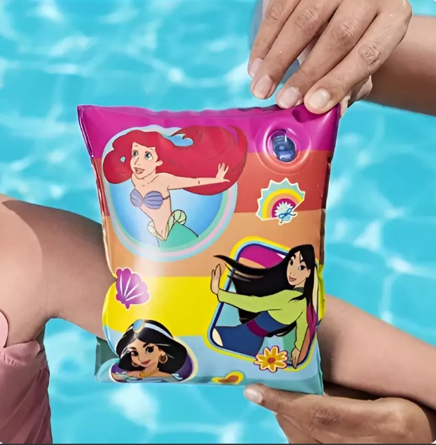 🌊☀️COMBO 3 EN 1 BESTWAY – BRAZOS + ARO + PELOTA Princesas🎈🏖️ - Image 4
