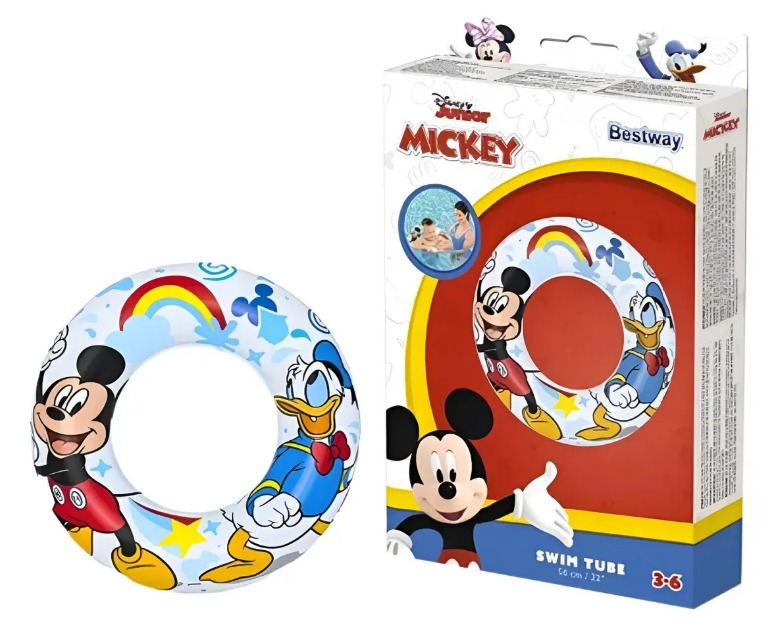 🌊☀️ COMBO 3 EN 1 BESTWAY – BRAZOS + ARO + PELOTA Mickey🎈🏖️ - Image 10