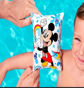 🌊☀️ COMBO 3 EN 1 BESTWAY – BRAZOS + ARO + PELOTA Mickey🎈🏖️ - Image 3