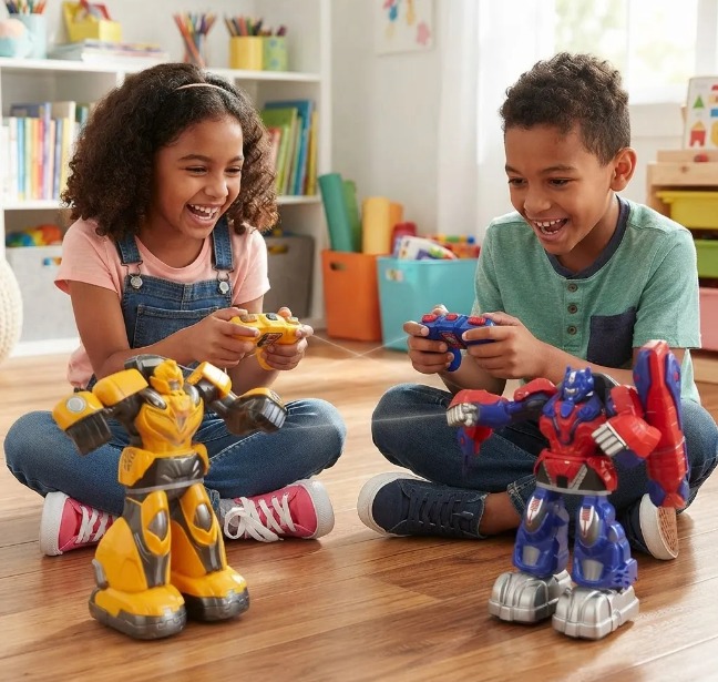 🤖🥊 Set 2 Robots De Pelea Con Sensor De Movimiento🤖🥊 - Image 6