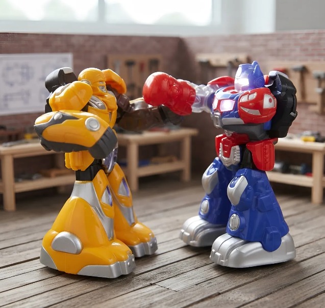 🤖🥊 Set 2 Robots De Pelea Con Sensor De Movimiento🤖🥊 - Image 5
