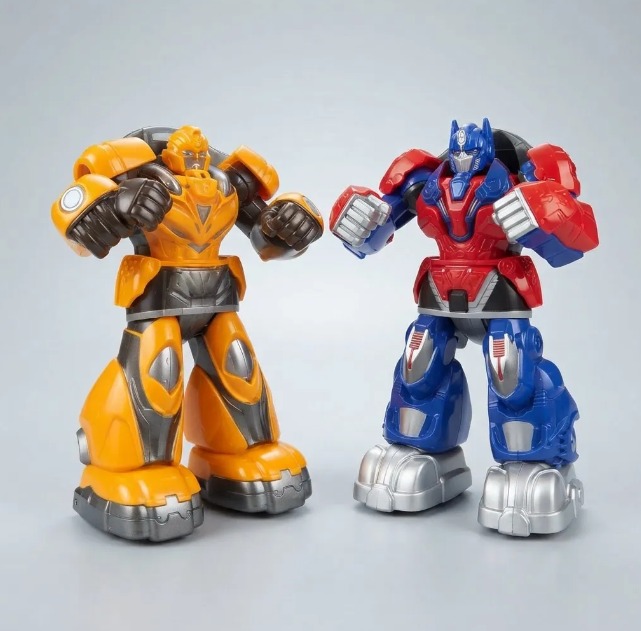 🤖🥊 Set 2 Robots De Pelea Con Sensor De Movimiento🤖🥊 - Image 2
