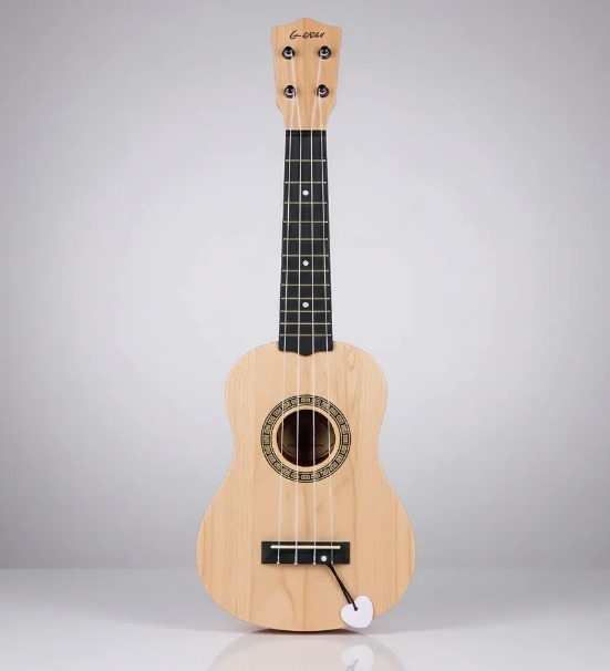 🎸🎶Guitarra De Juguete Musical Tipo Ukelele Para Niños Claro🎸🎶
