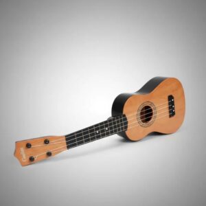 🎸🎶Guitarra De Juguete Musical Tipo Ukelele Para Niños Roble🎸🎶