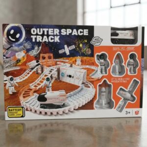 🚀🚂 Pista De Tren Espacial Outer Space Track Con Accesorios 👨‍🚀🛰️