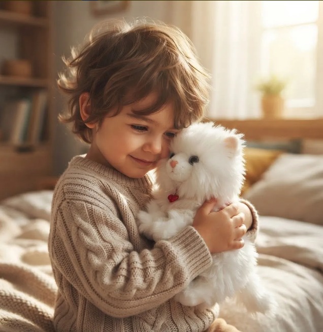 🐱🤍 Peluche Gatito Pequeño Suave Tierno Decorativo Blanco🧸✨ - Image 5