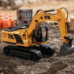 🚜🏗️ EXCAVADORA A CONTROL REMOTO 🎮✨