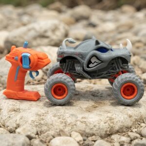🦏🚙 CARRO MONSTER TRUCK RINOCERONTE A CONTROL REMOTO – TODOTERRENO 🔥🎮