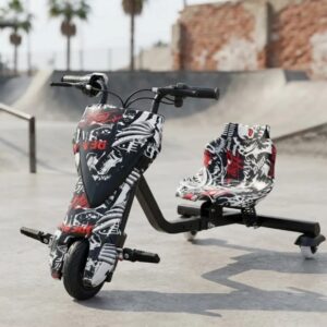 ⚡🏍️ TRICICLO ELÉCTRICO DRIFT TRIKE 360 – 350W – BATERÍA DE LITIO FUNSION🔥
