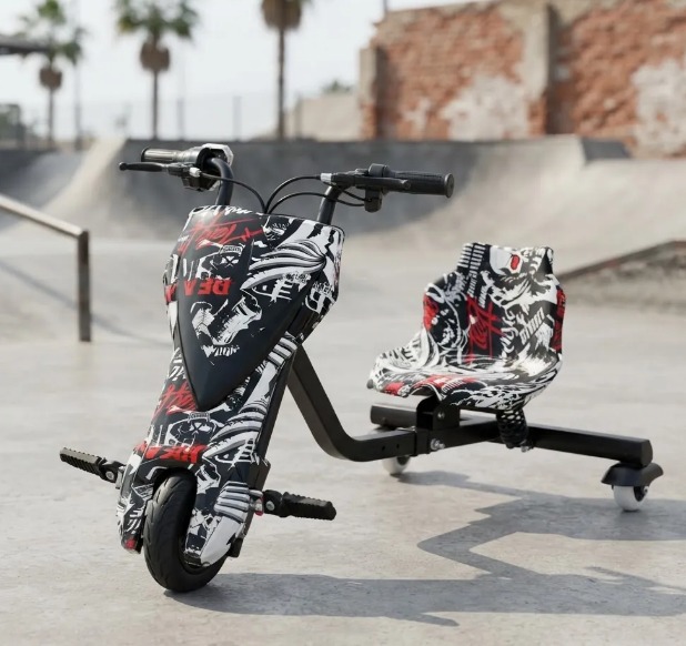 ⚡🏍️ TRICICLO ELÉCTRICO DRIFT TRIKE 360 – 350W – BATERÍA DE LITIO FUNSION🔥