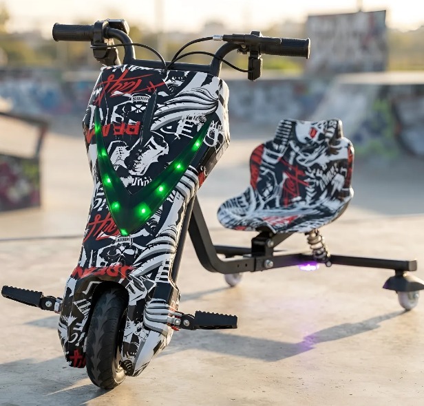 ⚡🏍️ TRICICLO ELÉCTRICO DRIFT TRIKE 360 – 350W – BATERÍA DE LITIO FUNSION🔥 - Image 2
