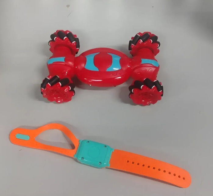 🚗 Carro Acrobático 4x4 con Luces LED y Reloj Sensor de Movimiento Rojo - Image 4